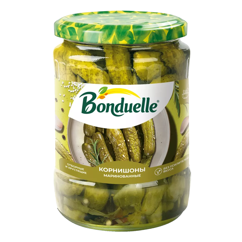 Маринаддалган, корнишон Bonduelle бадыраңы, 540 г