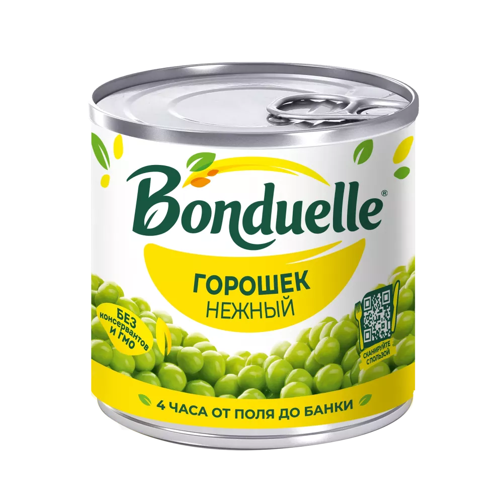 Консерваланган назик Bonduelle буурчагы, 200 г