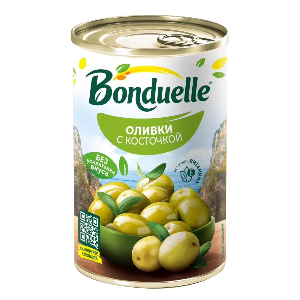 Данектүү Bonduelle зайтундары, 300 г