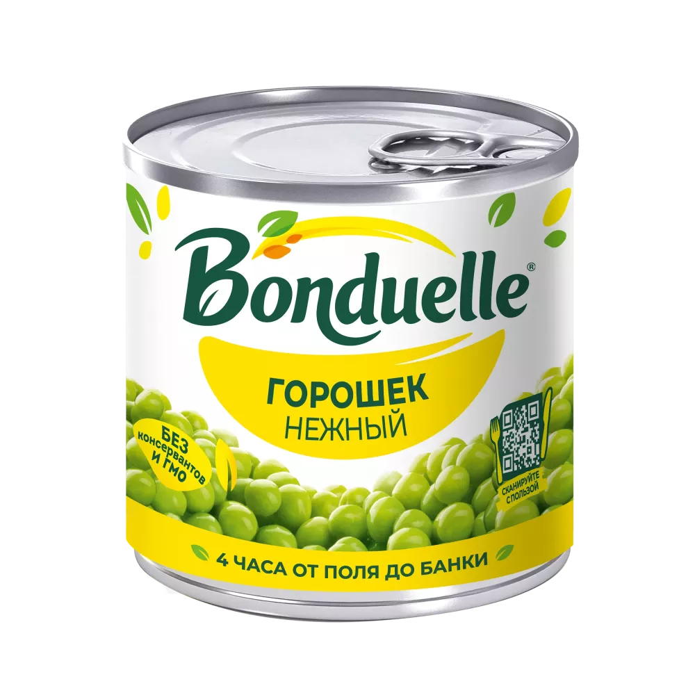 Консерваланган назик Bonduelle буурчагы, 200 г