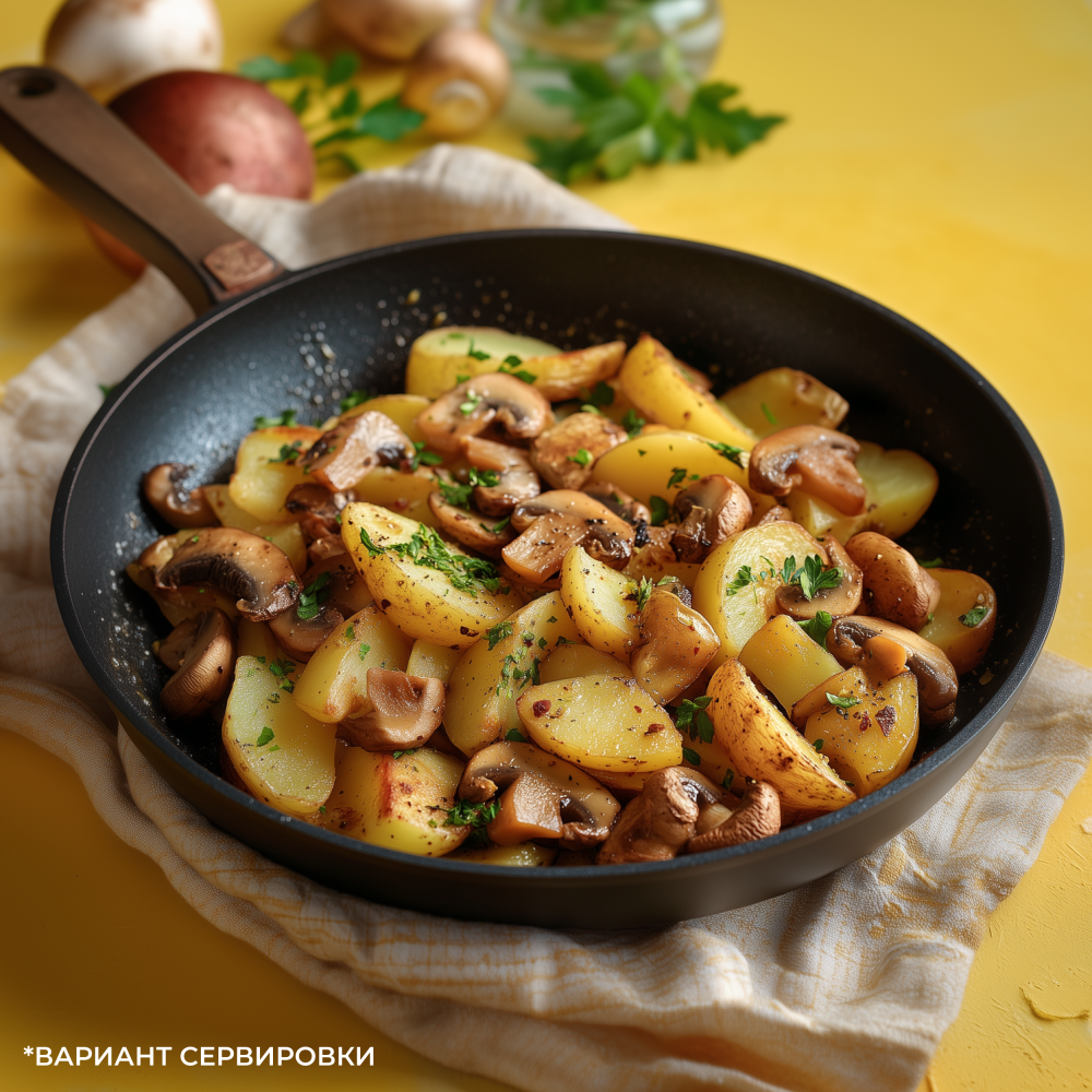 Картофель с грибами "А-ля рус" Бондюэль, смесь замороженная, 400 г