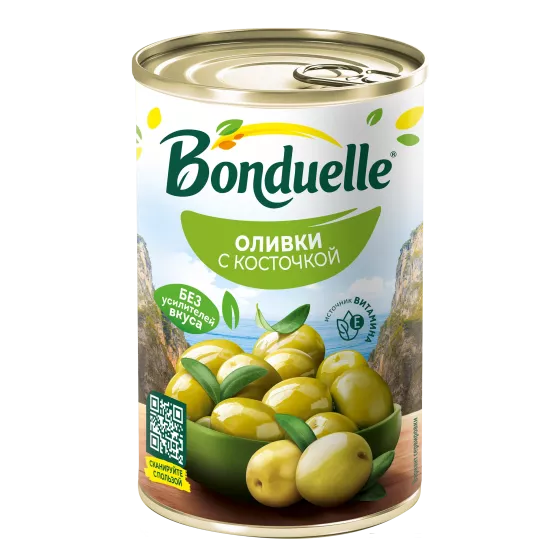 Данектүү Bonduelle зайтундары, 300 г