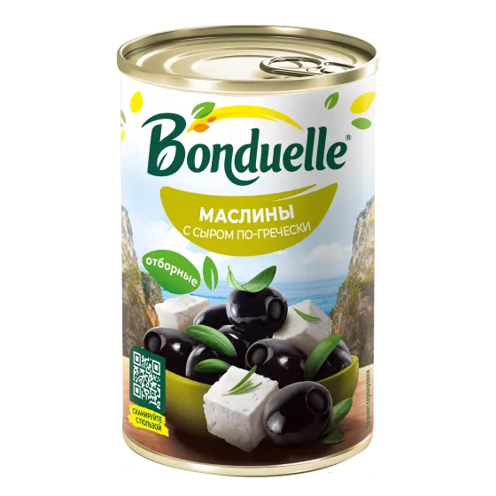 Грекче сыры менен Bonduelle Охибланка маслиналары 314 мл