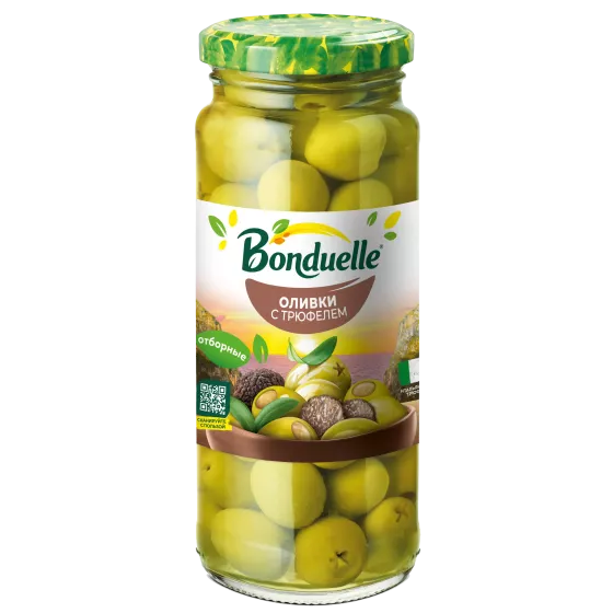 Трюфели менен данексиз Bonduelle зайтундары, 300 г