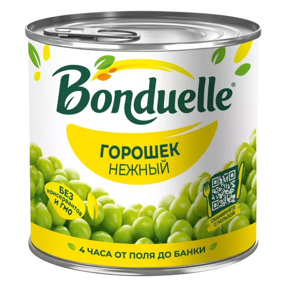 Консерваланган назик Bonduelle буурчагы, 400 г