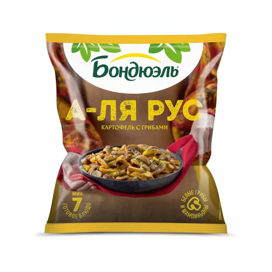 Козу карын кошулган Bonduelle “А ля рус” картошкасы, тоңдурулган аралашма, 400 г