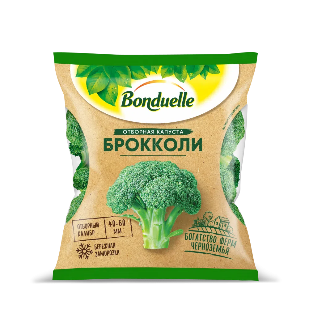 Отборная капуста брокколи | Замороженные овощи продукты Bonduelle